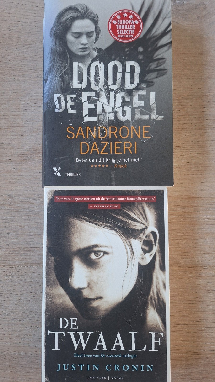 Justin Cronin - De twaalf / Sandrone Dazieri - Dood de enge, Boeken, Ophalen of Verzenden, Justin Cronin, Amerika