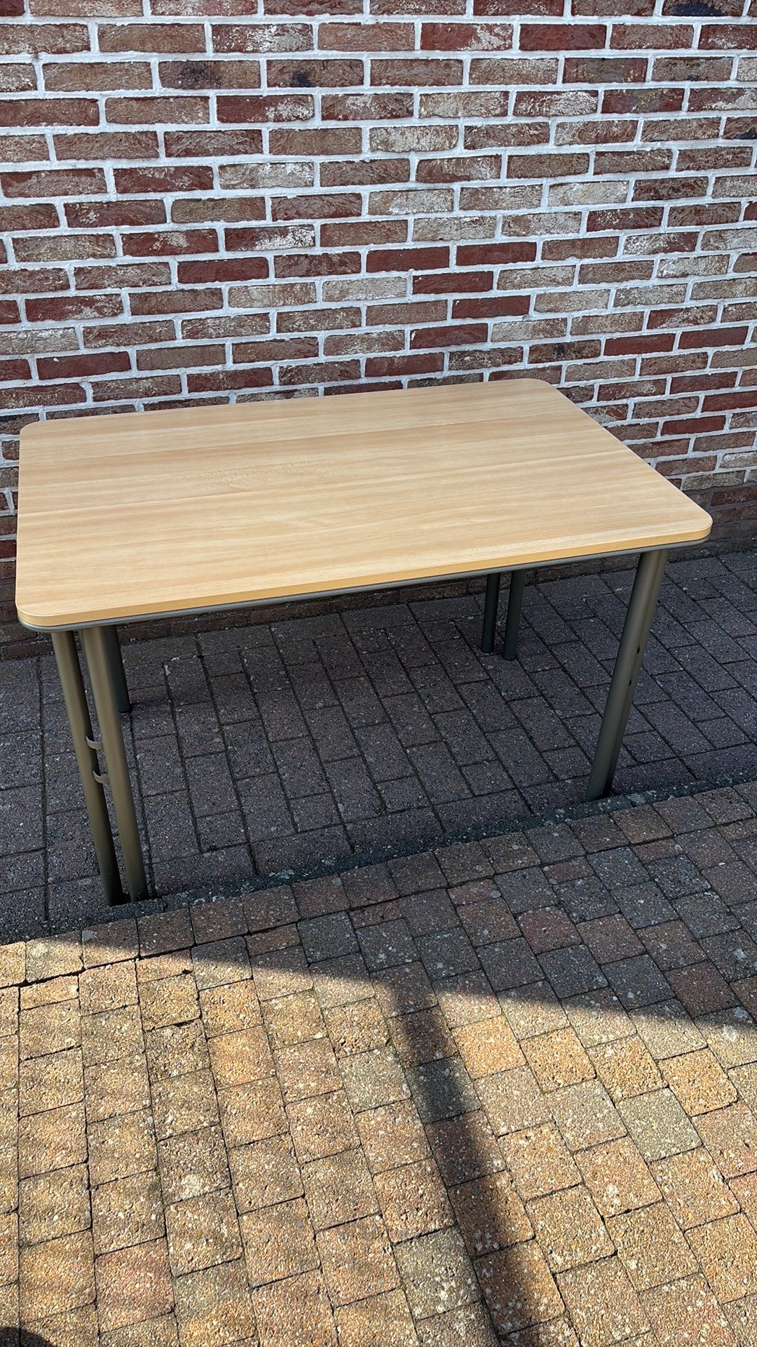 Keukentafel., Ophalen, Overige materialen, Modern., Gebruikt