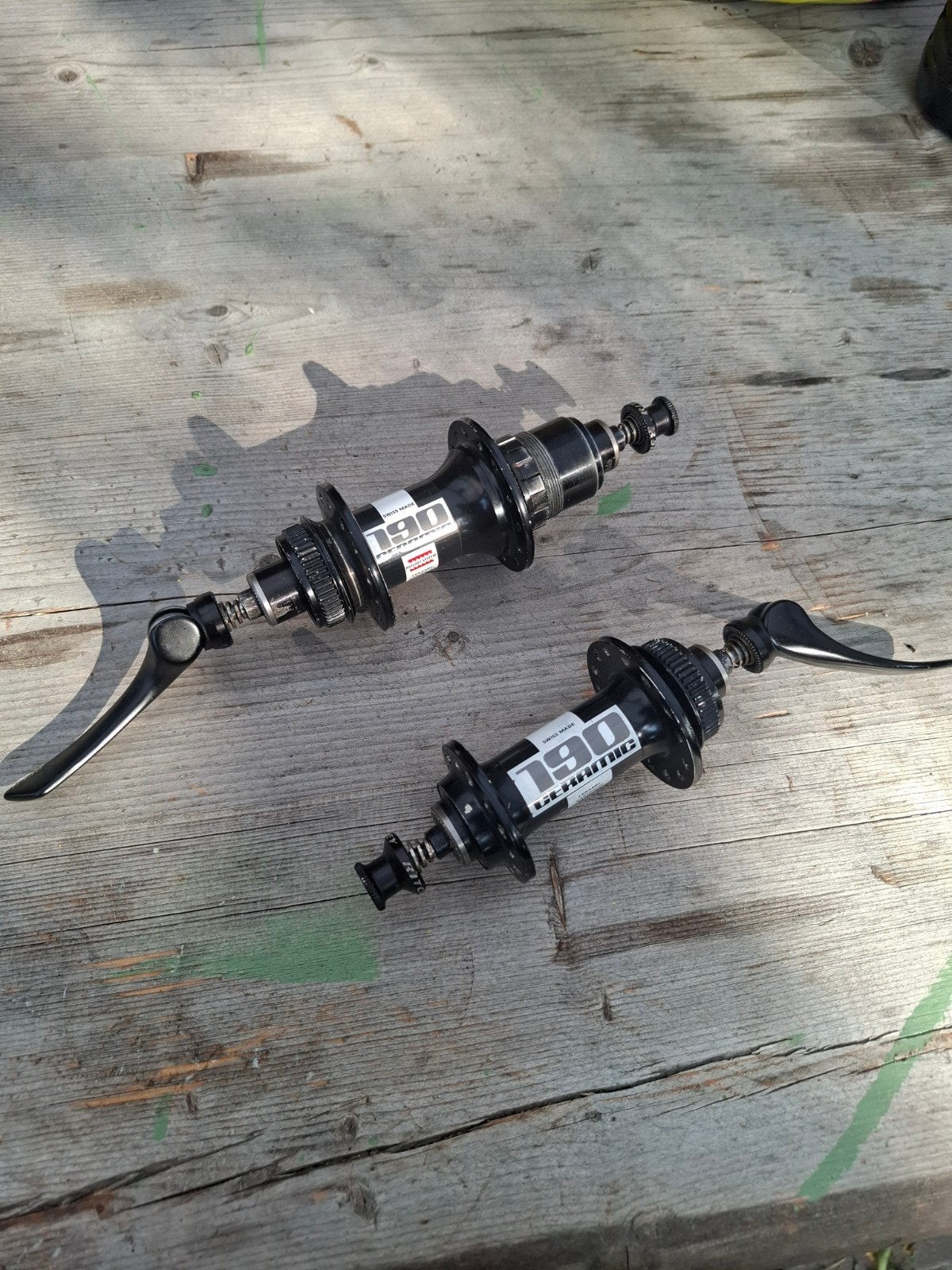 DT Swiss 190 rachet ceramic, QR, XD, 28h, Gebruikt, Dt swiss, Aluminium, Mountainbike