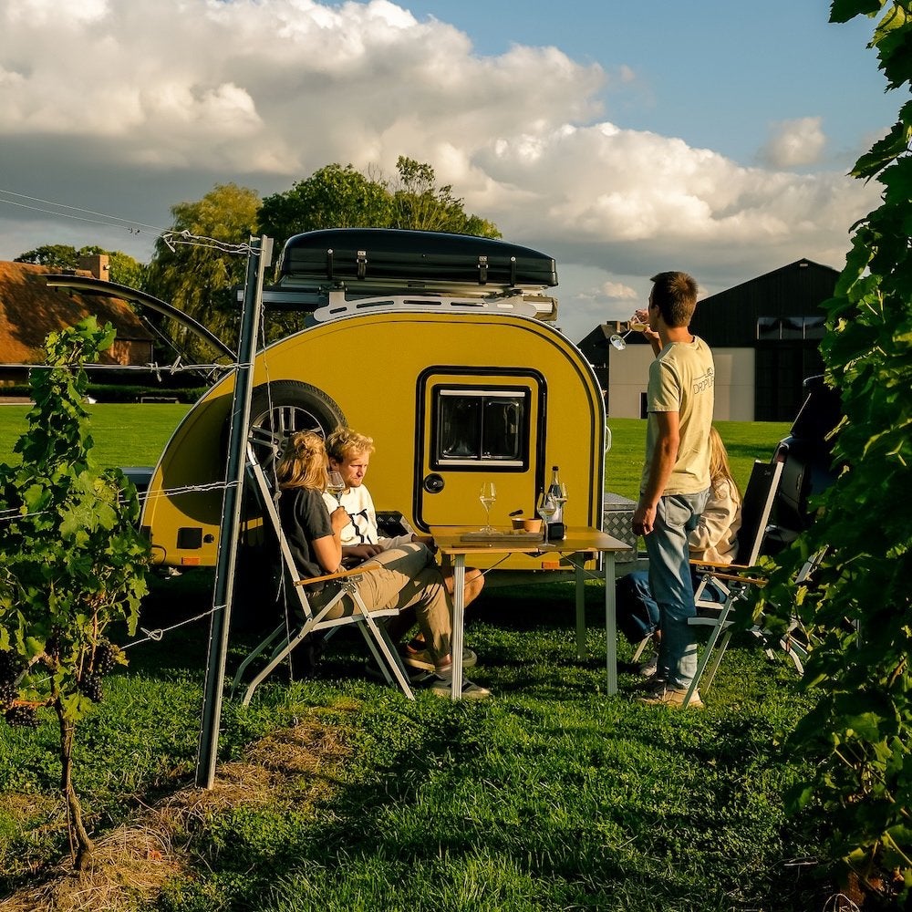 EX-VERHUUR MINI CARAVANS TEARDROPS, Entreprise, Jusqu'à 5