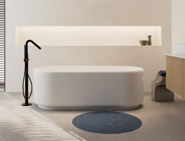 Baignoire NEUVE Balmani Scala blanc mat, Enlèvement, Neuf, Baignoire
