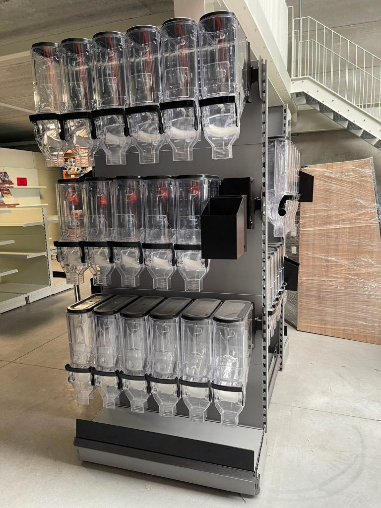 Distributeur en vrac – Fruits secs, bonbons, céréales, Articles professionnels, Enlèvement ou Envoi, Snacks