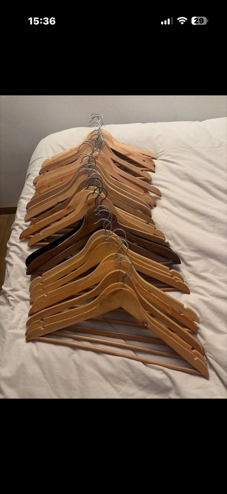 Houten kapstokken, Enlèvement, Comme neuf, Bois, Adultes