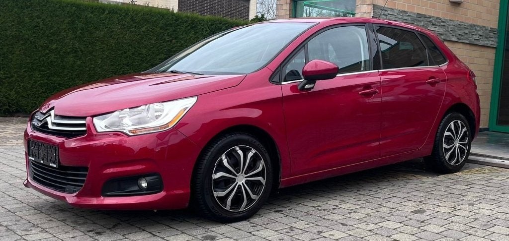 Citroën C4 * 1J GARANTIE * GEKEURD * LEZ OK * TOPSTAAT, Autos, Rouge, Euro 5, Achat, Boîte manuelle