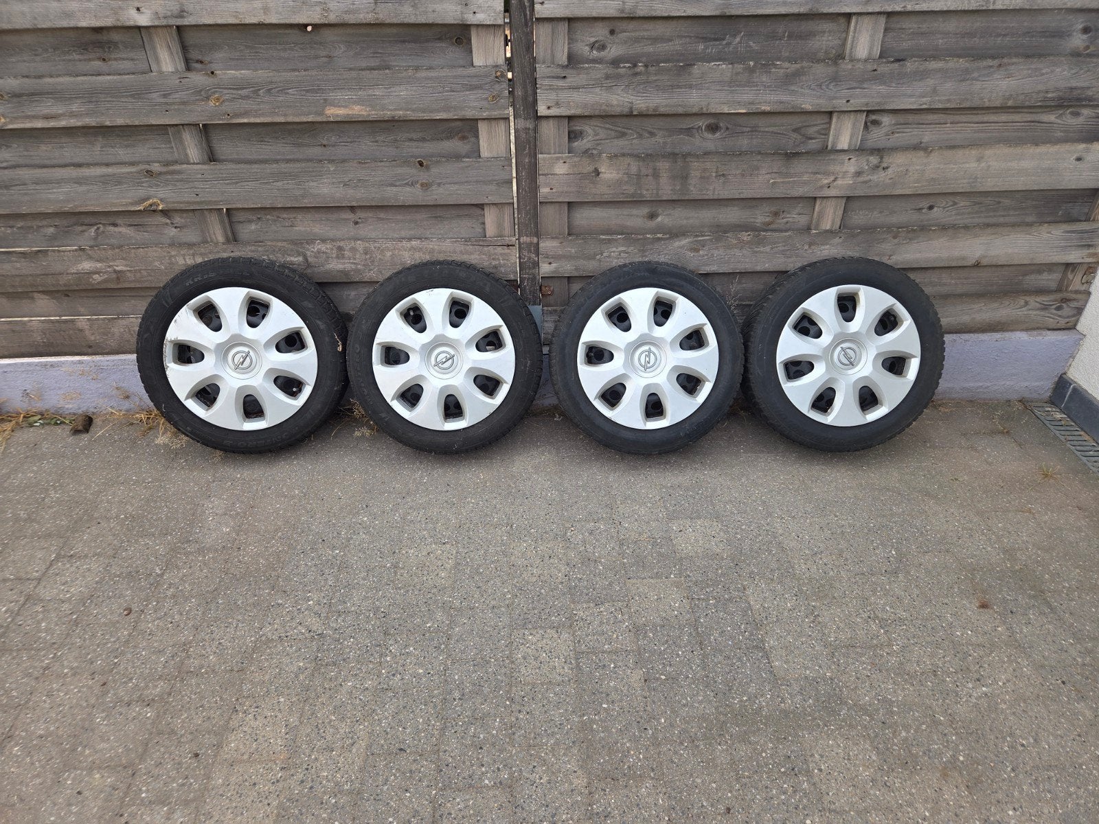 roues complètes opel corsa, Enlèvement, Pneu(s)