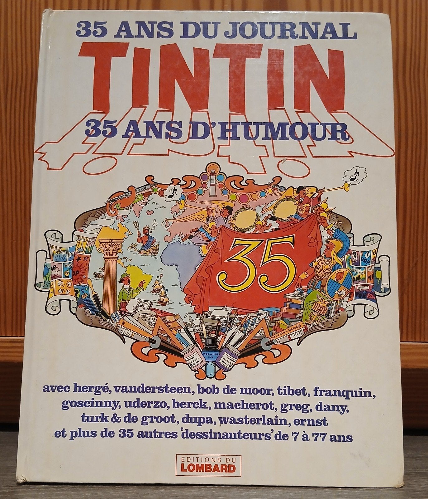 35 ans du journal de Tintin, Livres, Loisirs & Temps libre, Utilisé, Autres sujets/thèmes, Convient aux enfants, Enlèvement ou Envoi