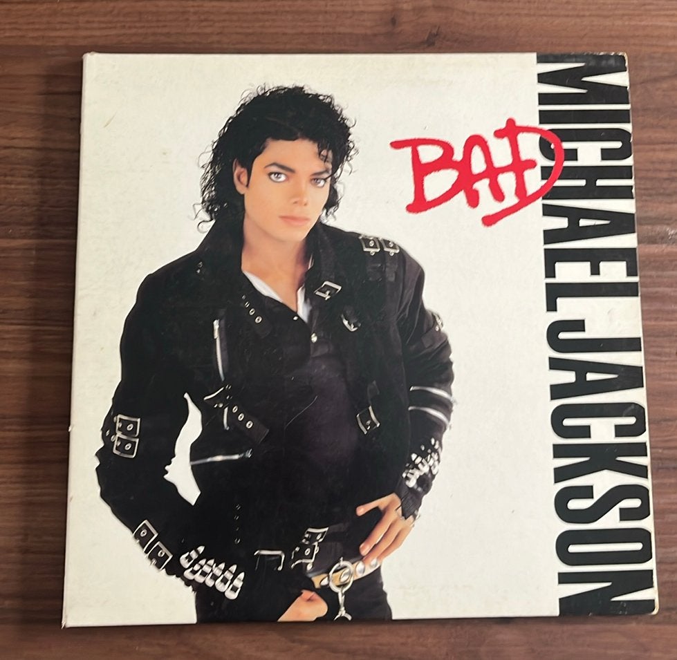 Michael jackson bad, Cd's en Dvd's, Ophalen of Verzenden, Gebruikt, LP