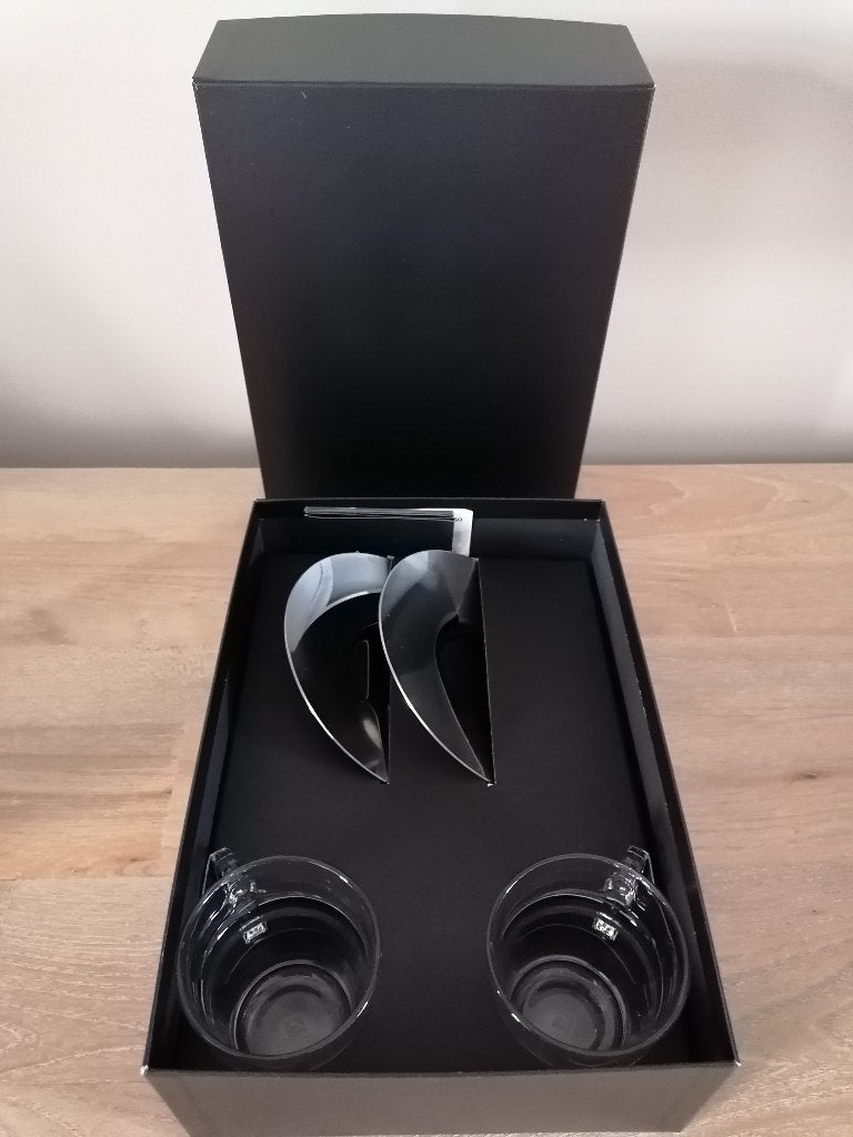 Nespresso koffietassen, Verzenden, Nieuw, Glas, Modern