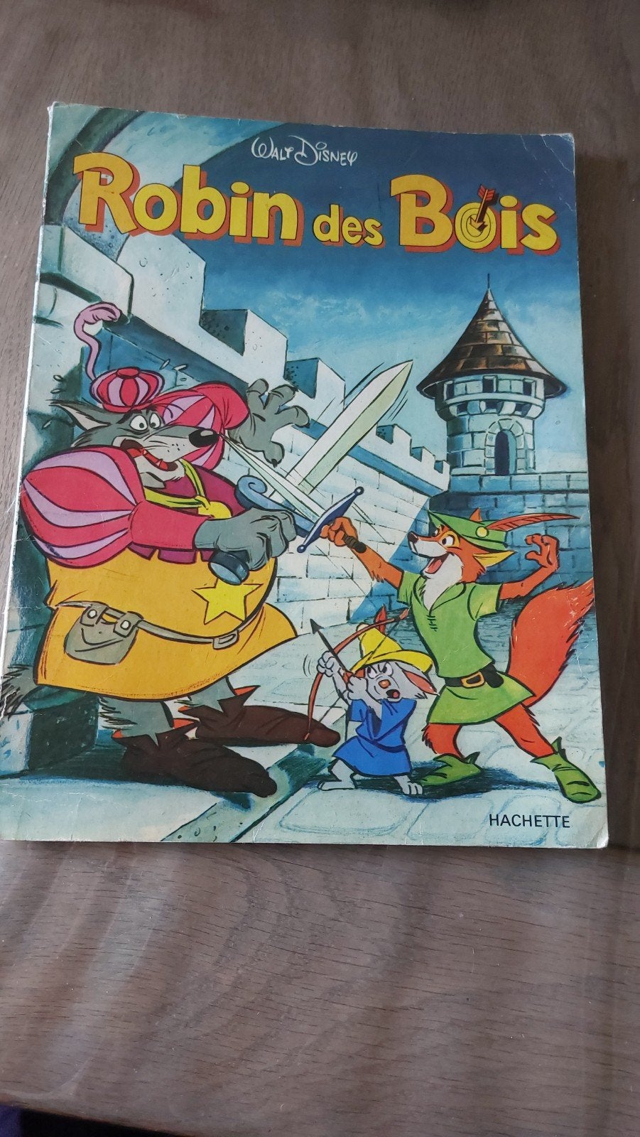 Robin des Bois Walt Disney 1974, Enlèvement ou Envoi