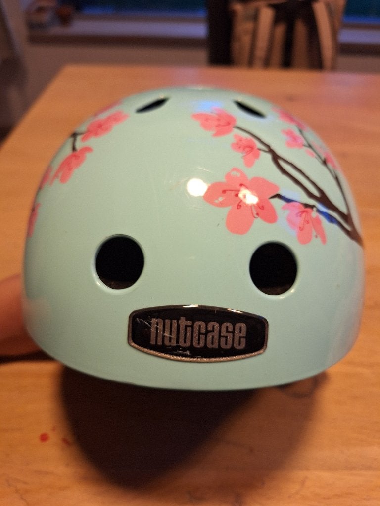 Fietshelm Nutcase, Fietsen en Brommers, Meisje, Zo goed als nieuw, Nutcase, Ophalen