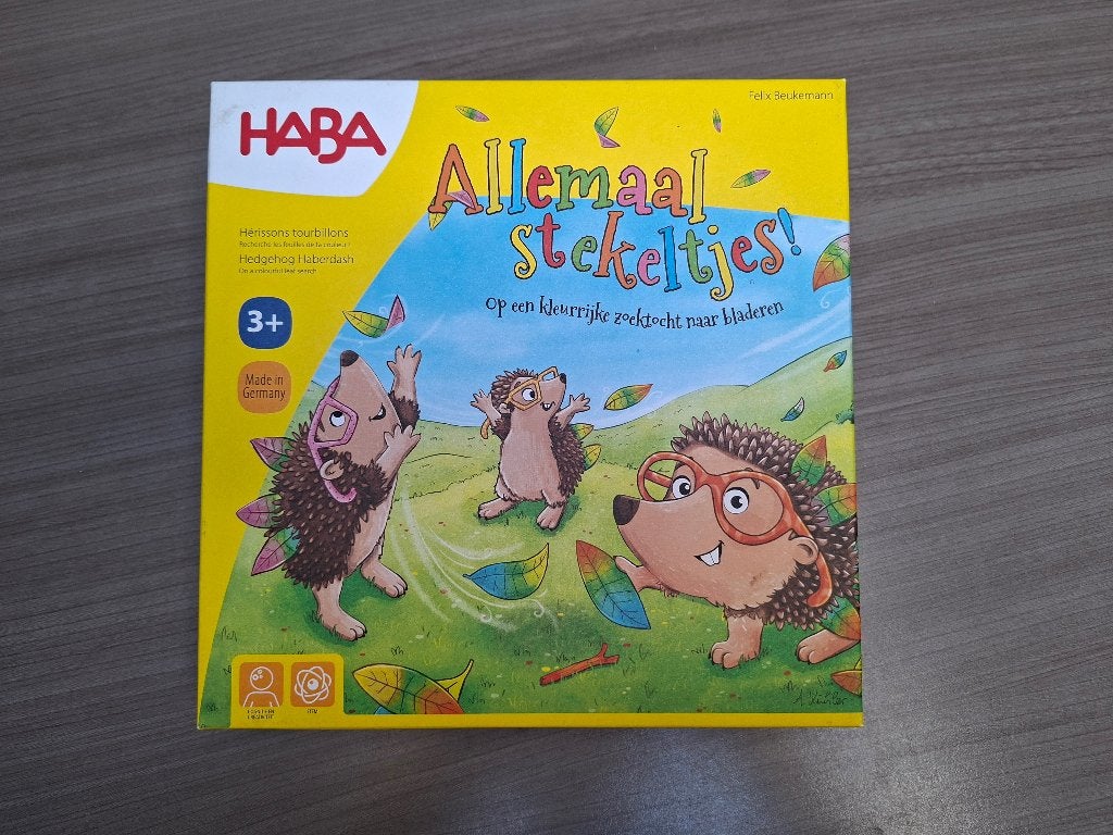 Habba - Allemaal stekeltjes, Kinderen en Baby's, Speelgoed | Educatief en Creatief, Ophalen, Gebruikt, Puzzelen