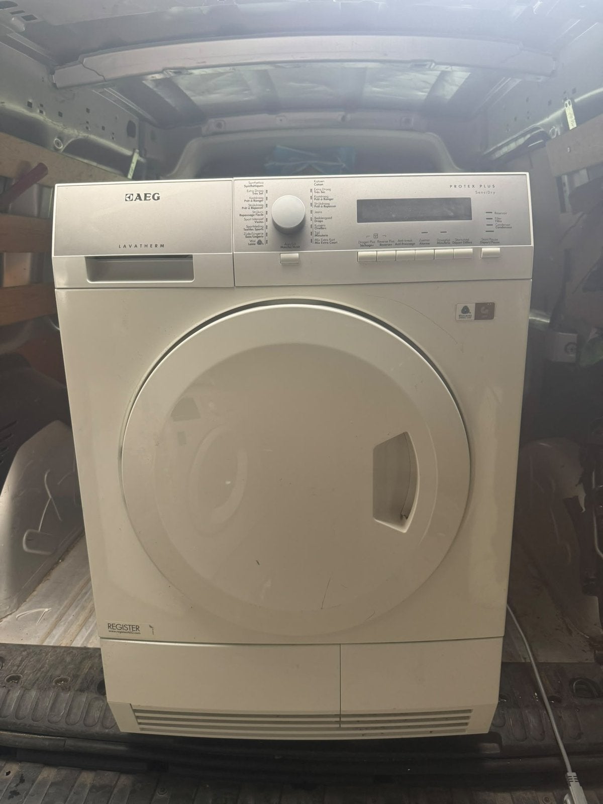 AEG DROOGKAST 8KG A+++ (GARANTIE), Elektronische apparatuur, Ophalen, Zo goed als nieuw