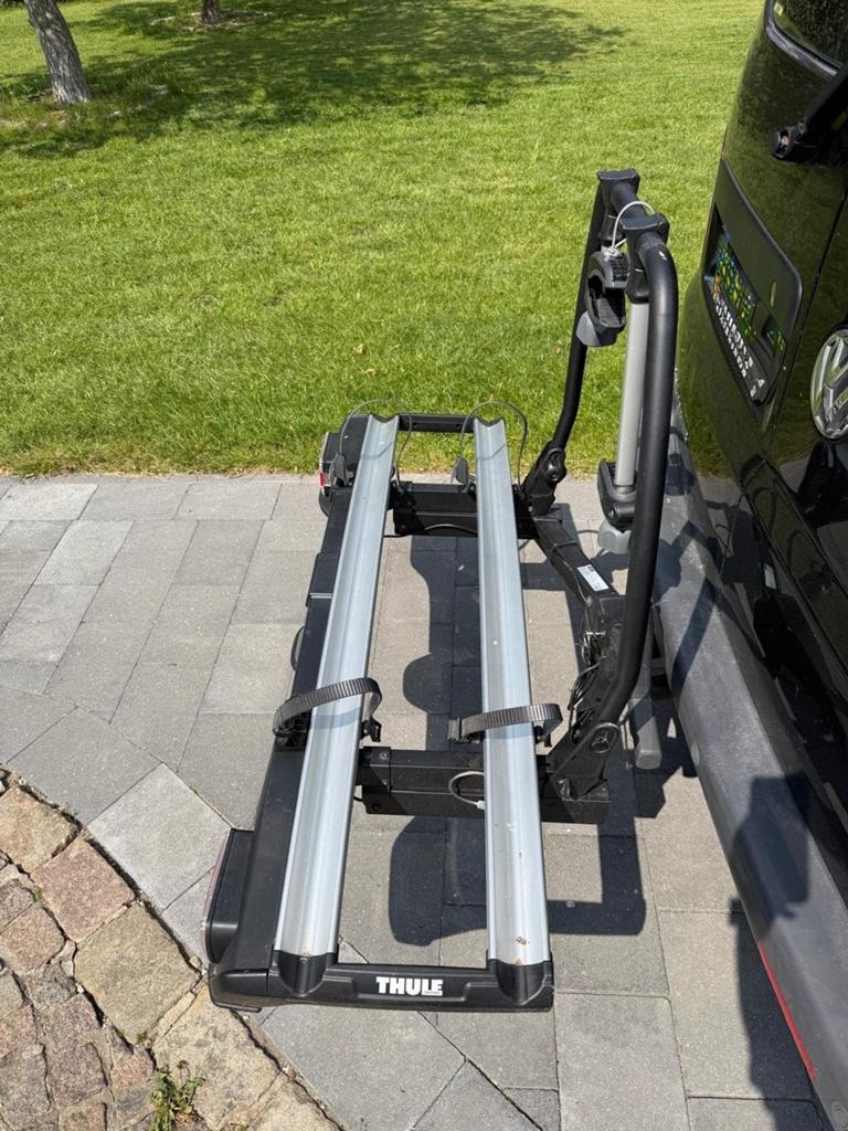 Thule Fietsendrager, Auto diversen, Fietsendragers, Ophalen, 2 fietsen, Zo goed als nieuw, Trekhaakdrager