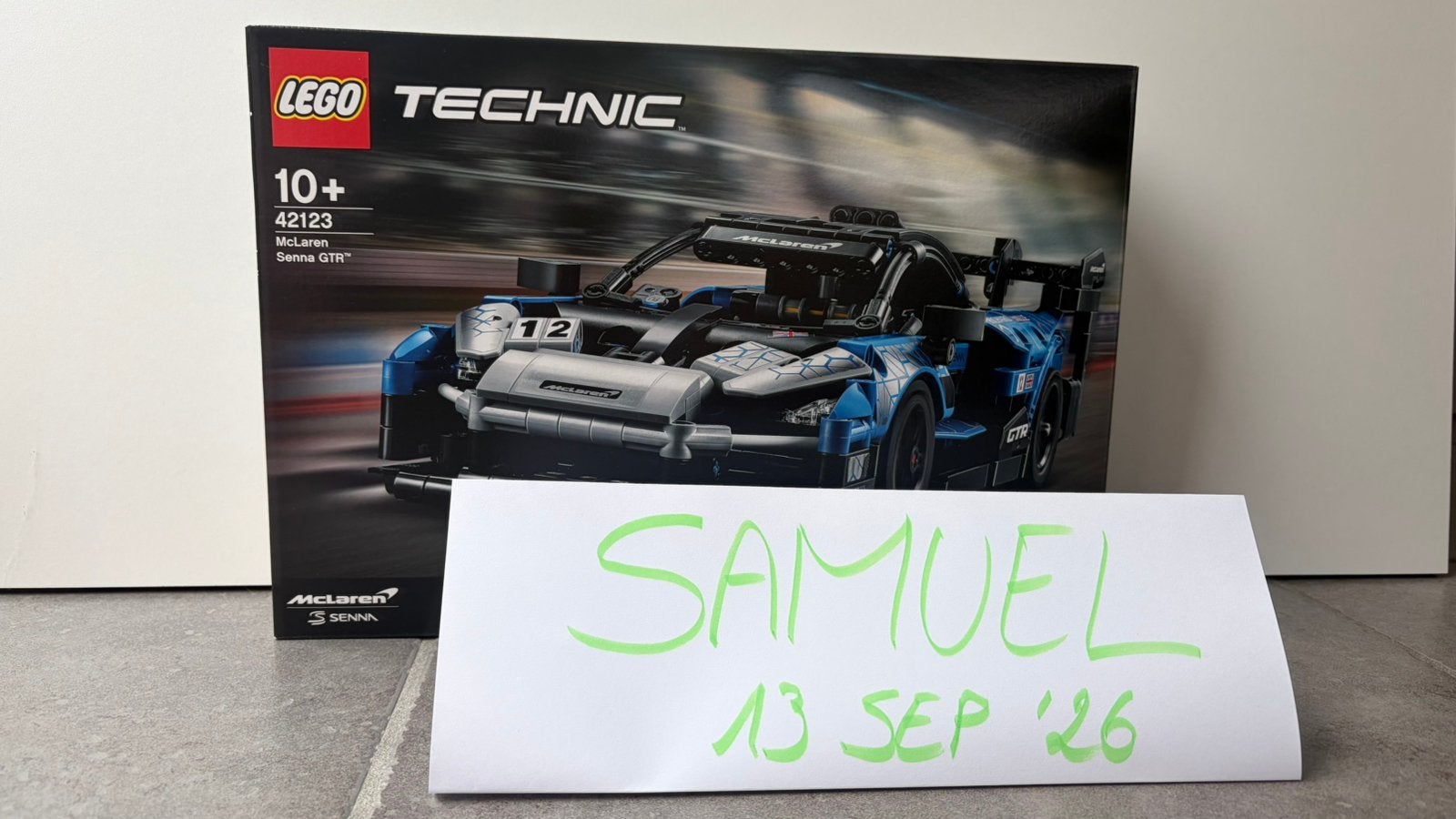 Lego Technic 42123 - Mclaren GTR Senna ongeopend sealed, Ophalen of Verzenden, Zo goed als nieuw, Lego, Technic
