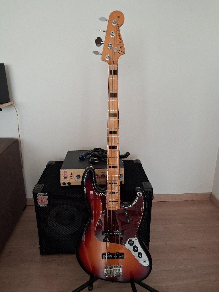 fender jazzbass te koop, Muziek en Instrumenten, Ophalen, Zo goed als nieuw, Elektrisch