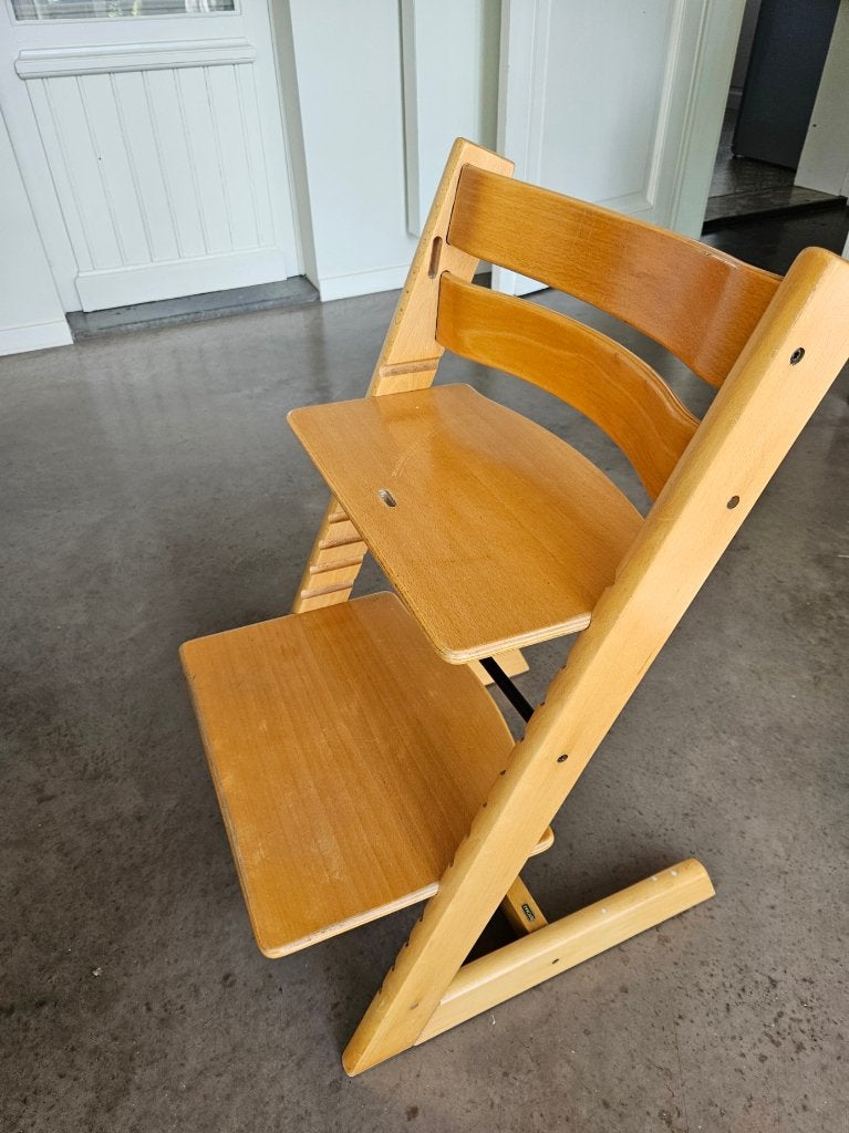 Stokke Trip trap, Kinderen en Baby's, Kinderstoelen, Ophalen, Gebruikt, Meegroeistoel, Aanschuifbaar