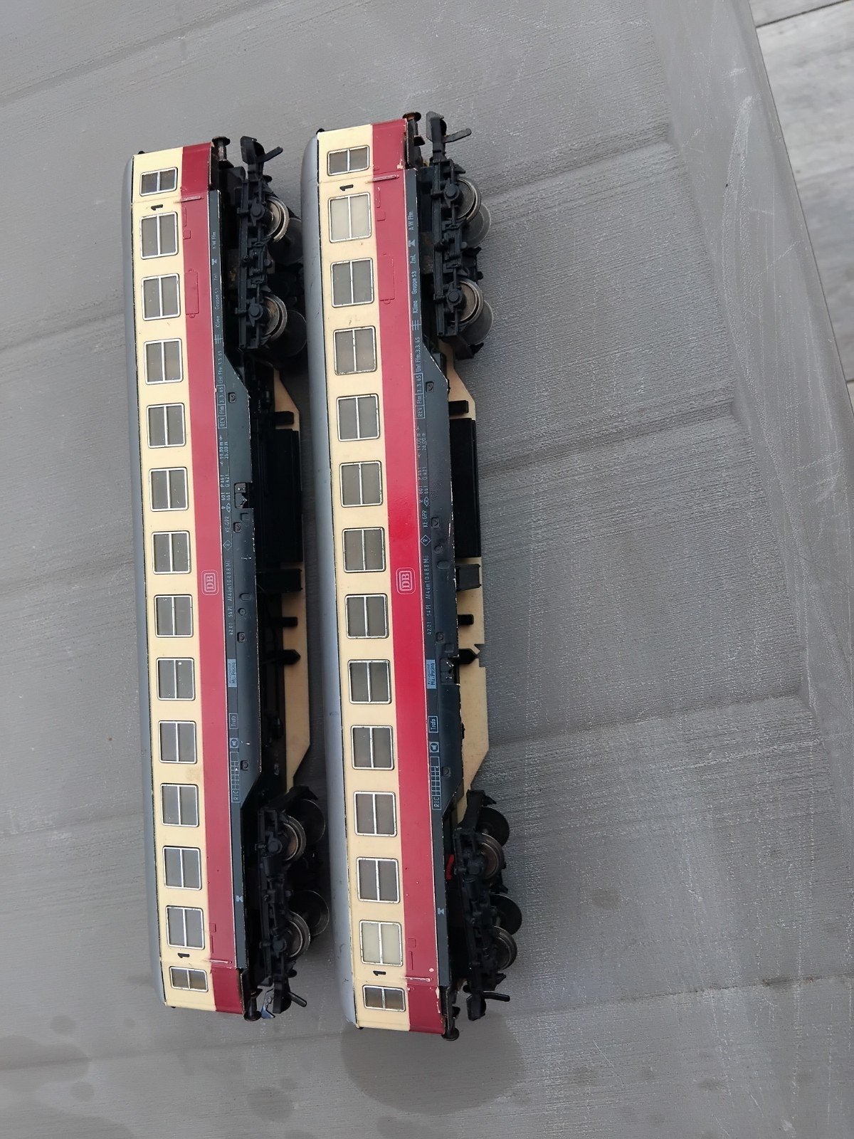 Fleischmann 2 x db, Hobby en Vrije tijd, Modeltreinen | H0, Ophalen of Verzenden, Fleischmann