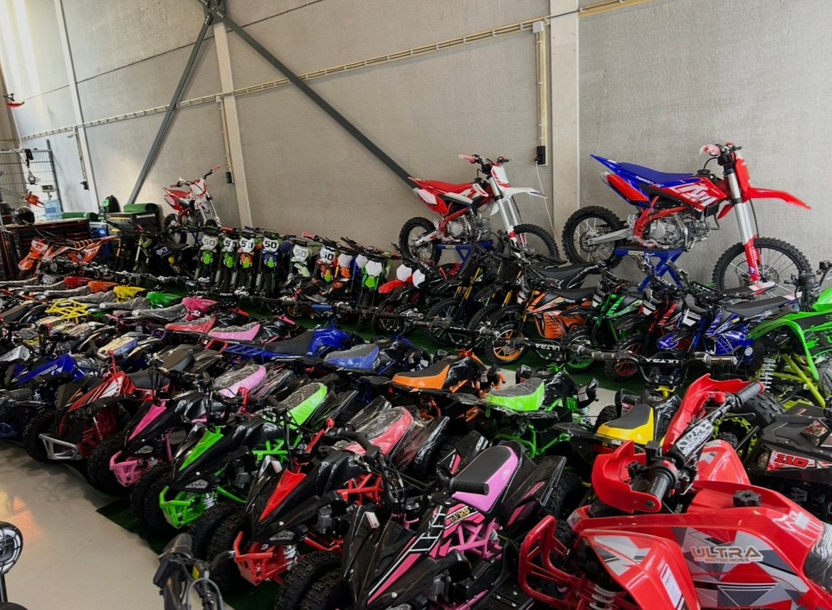 Nieuwe elektrische/benzine kinder,quads,cross,loopfietsjes, Enlèvement, Neuf