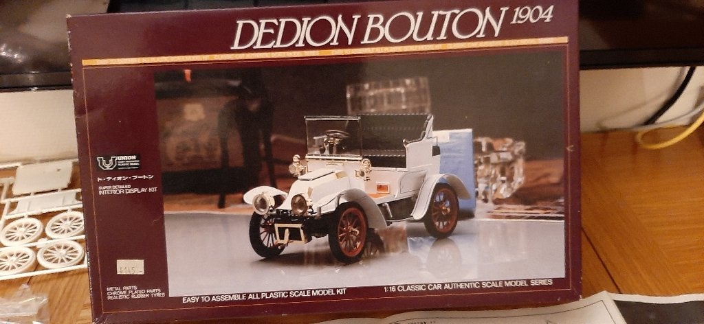 UNION - Kit de montage - Dedion Bouton 1904, Hobby & Loisirs créatifs, Modélisme | Voitures & Véhicules, Enlèvement ou Envoi, Neuf