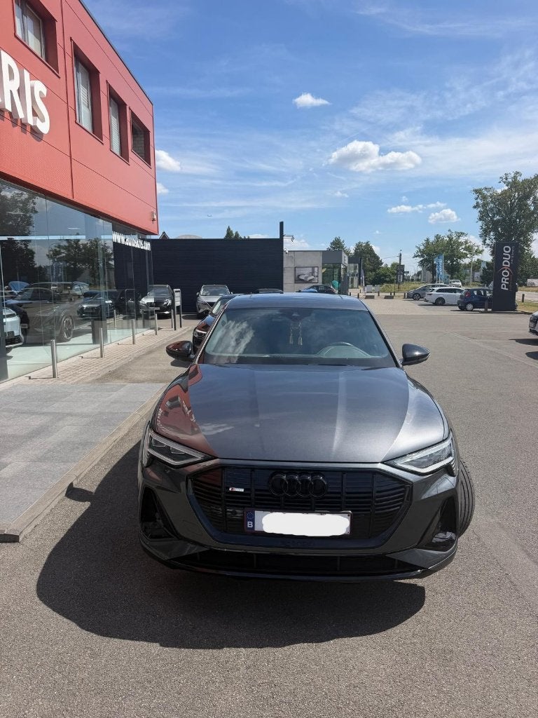 Audi e-tron E-Tron 71 kWh 50 Sportback Quattro S line, Autos, Audi, Cuir, Argent ou Gris, Achat, Euro 6