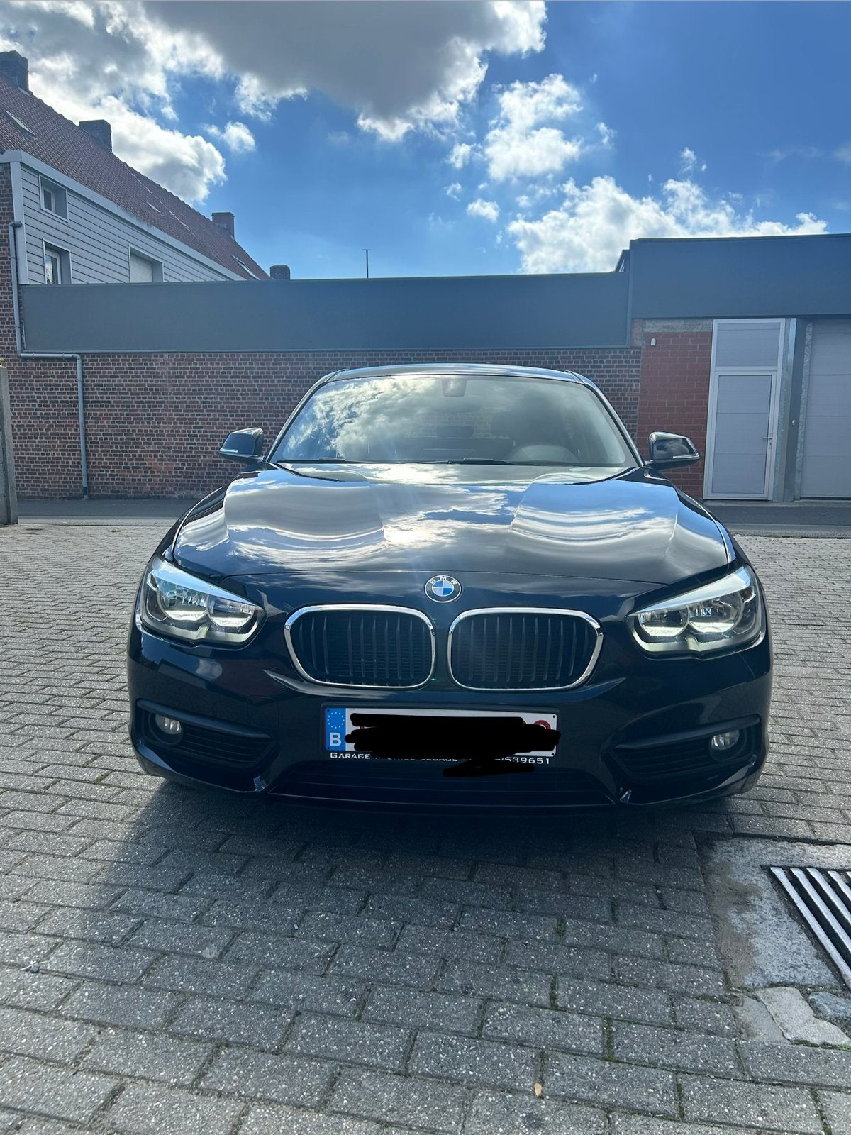 BMW 116i, Auto's, BMW, 1 Reeks, Zwart, Zwart, Handgeschakeld