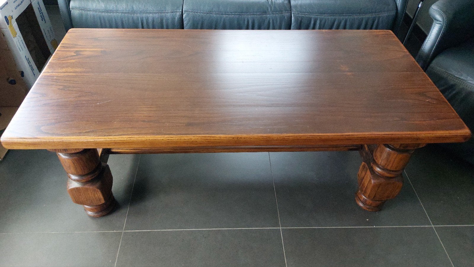 Salontafel, Ophalen