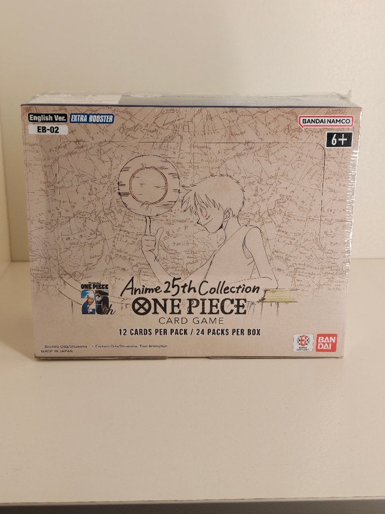 One Piece tcg EB02 Anime 25th Collection Booster Box, Ophalen of Verzenden, Nieuw, Boosterbox, Foil