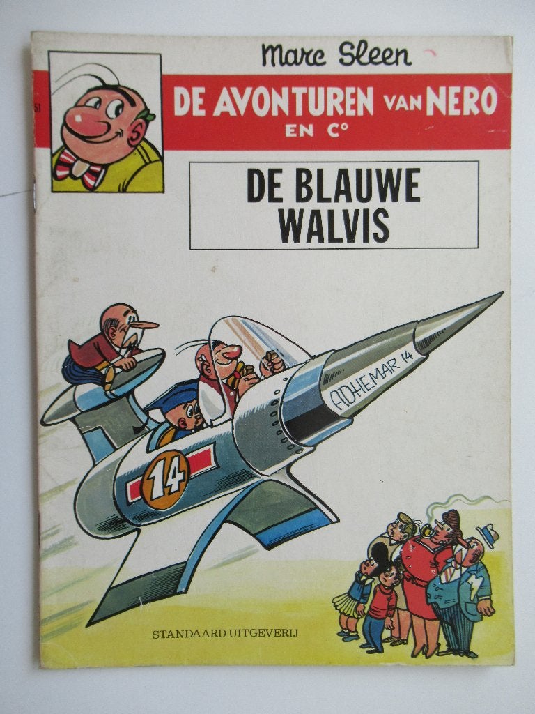 nero...nr.51...de blauwe walvis............1st, Ophalen of Verzenden, Gelezen