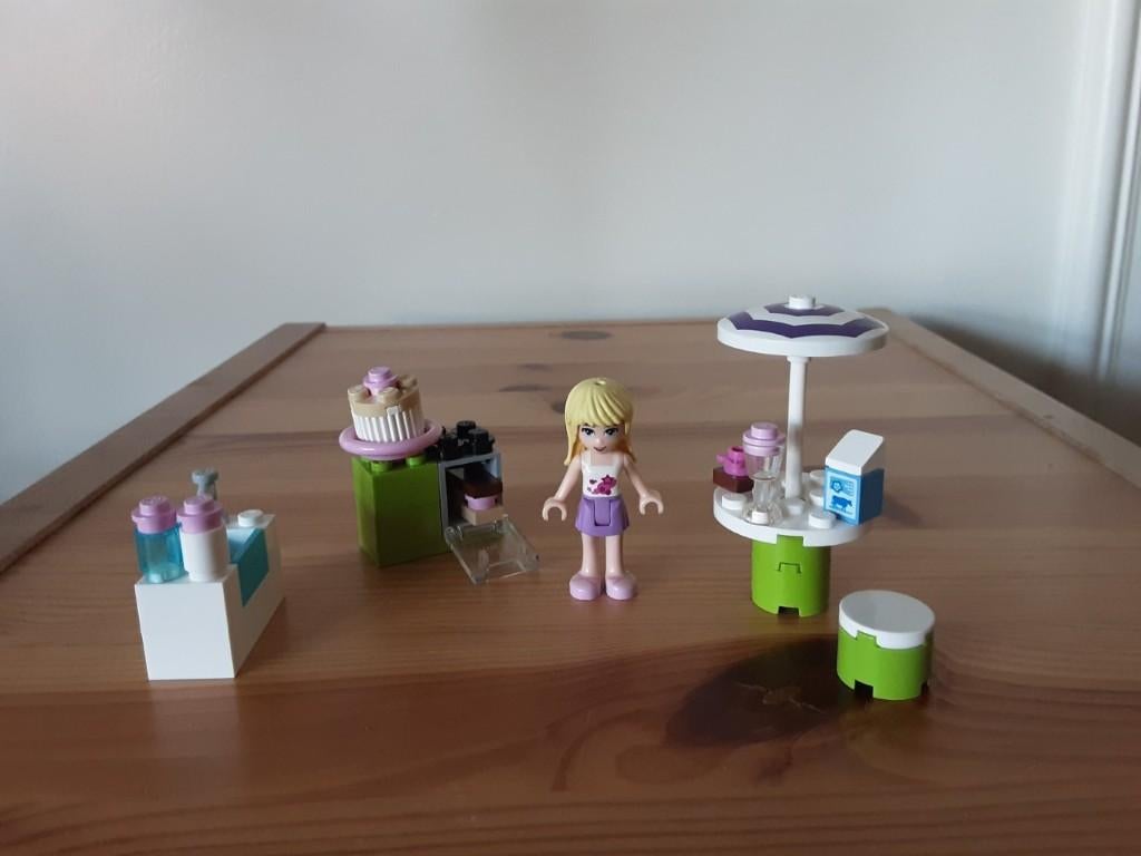 Lego Friends terras - compleet, Lego, Friends, Ophalen of Verzenden, Zo goed als nieuw