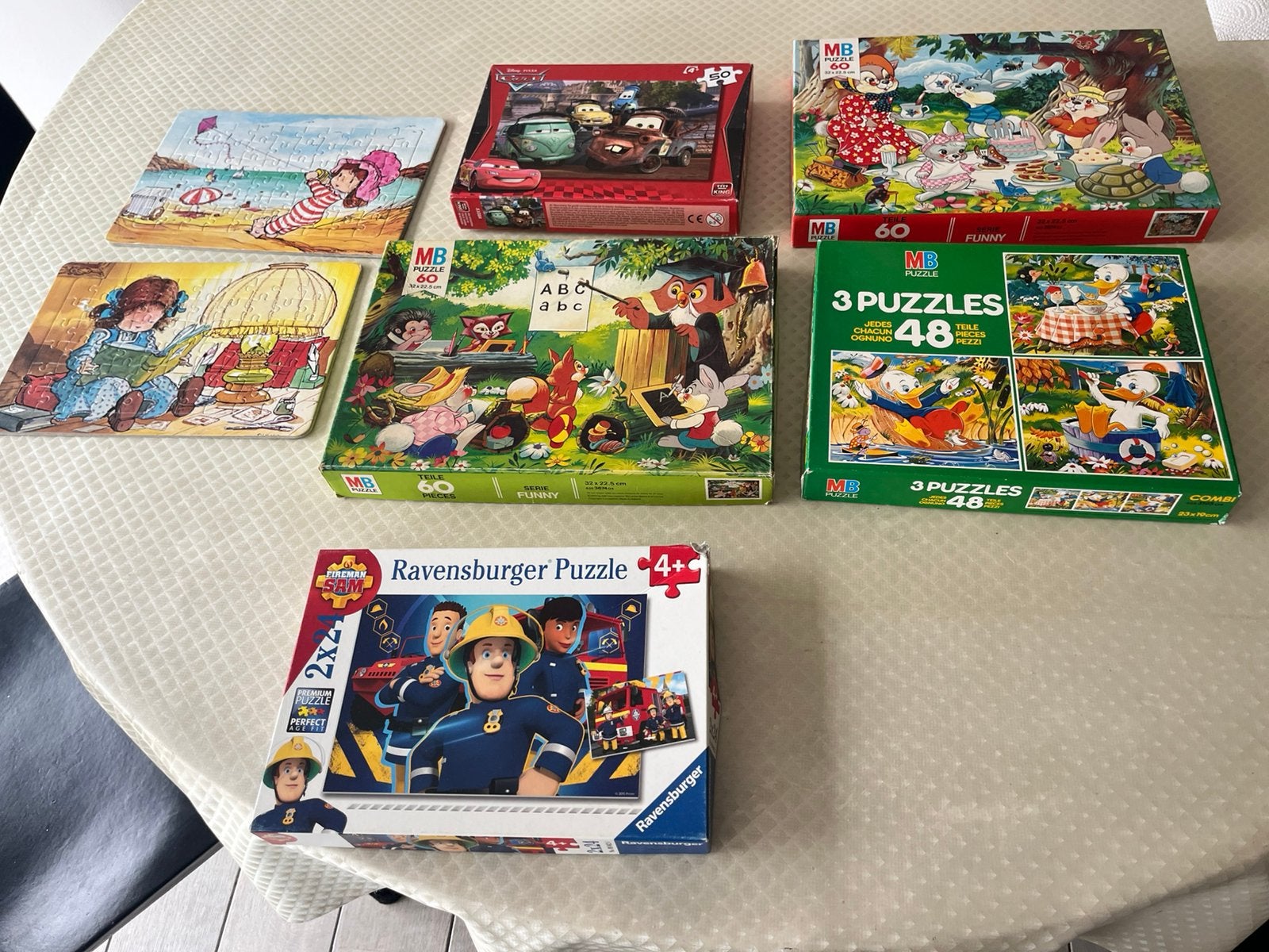 Un total de 12 puzzles, Enlèvement, Comme neuf