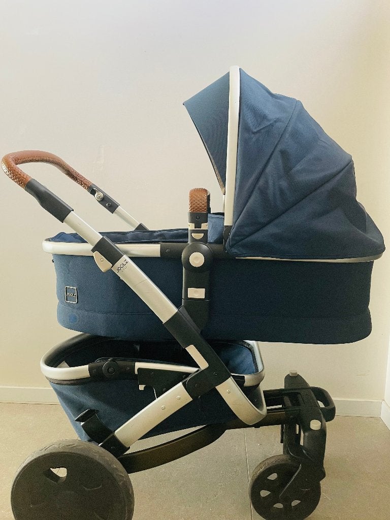 Joolz Geo² kinderwagen, navy blue, Ophalen, Zo goed als nieuw, Overige merken, Verstelbare rugleuning