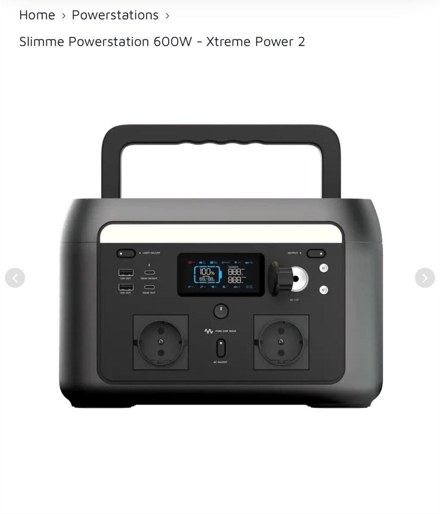 Te huur : Powerstation( 512Wh / 600W / 1000W Piek ), Enlèvement ou Envoi, Neuf