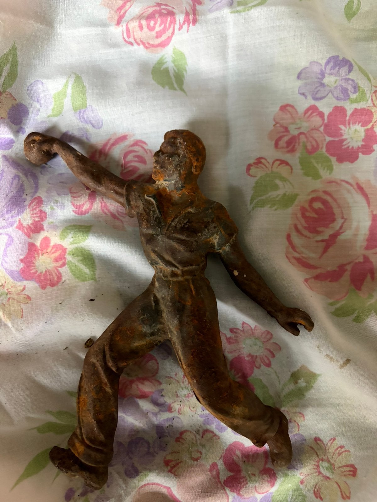 Figurine en fonte - pétanque, Ophalen