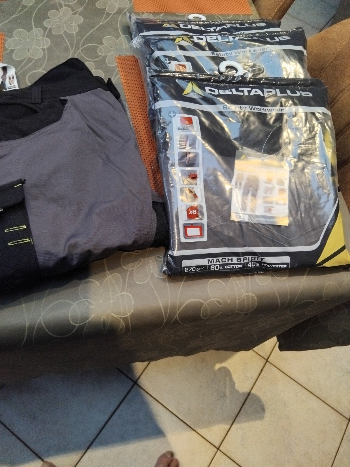 Pantalons de travail, Enlèvement, Neuf, Gris