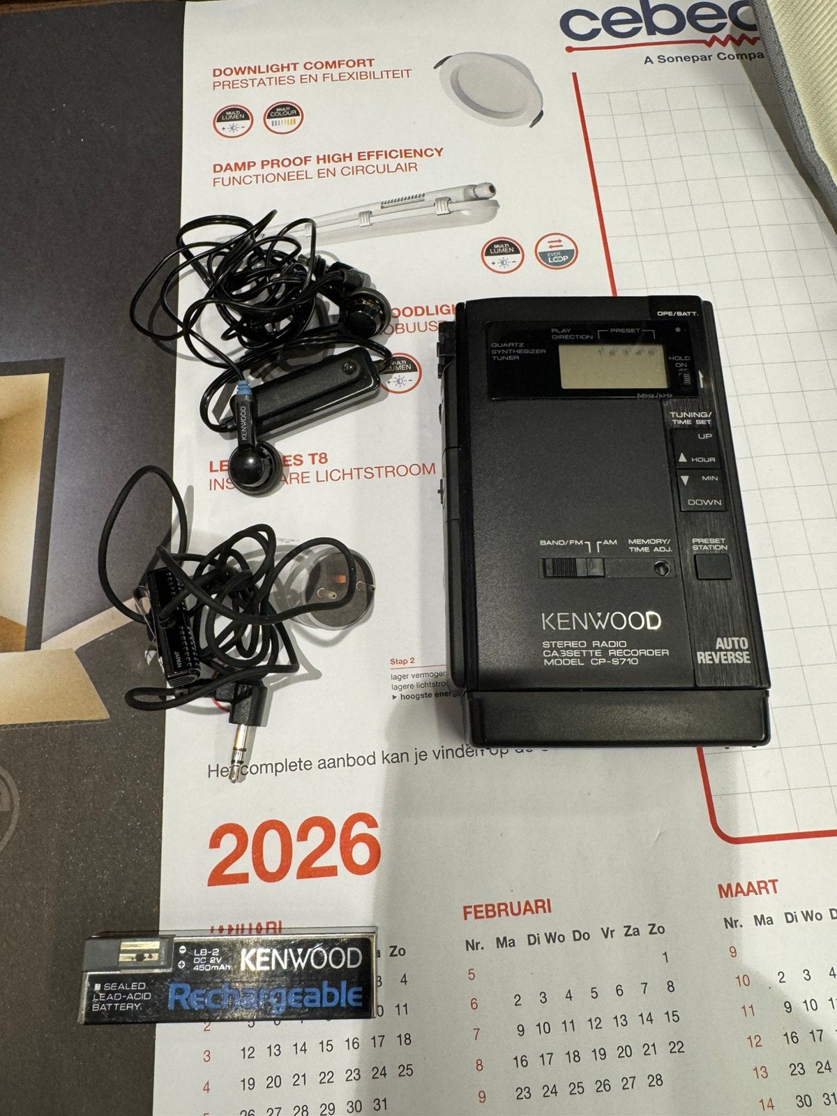 Walkman Kenwood CP-S710, Enlèvement, Walkman ou Baladeur