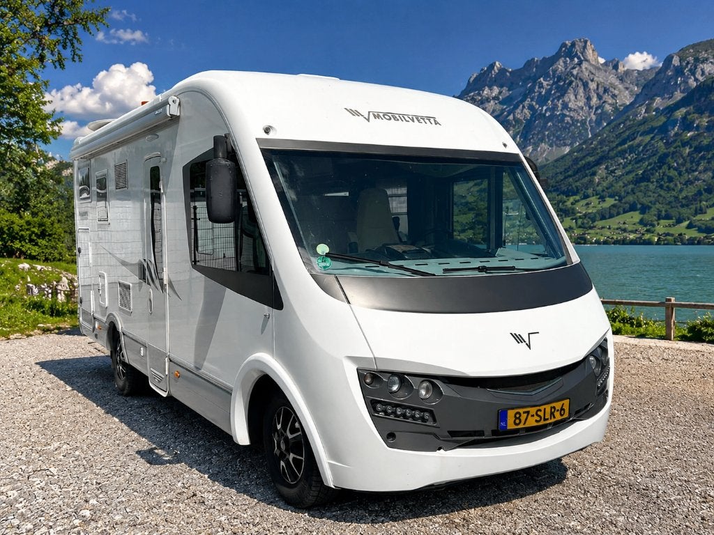 MOBILVETTA K-YACHT MH 87 Bj 2011 Euro 5 Vol Opties Leder, Caravans en Kamperen, Mobilhomes, Airbags, Ringverwarming, Luifel, Fiat