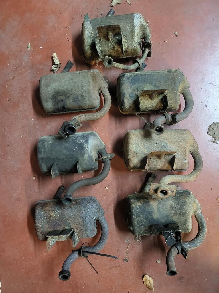 Honda camino uitlaatpotje lot 7 st, Ophalen of Verzenden, Honda