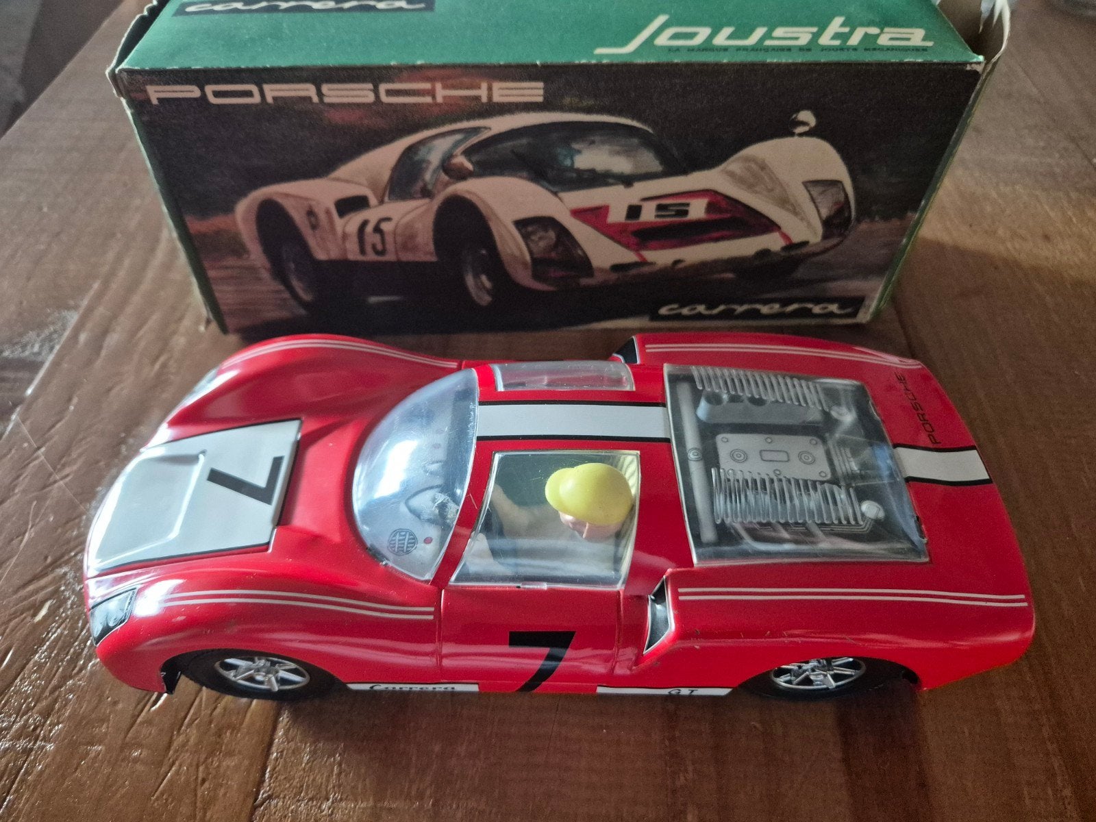 Joustra Porsche Carrera GT vintage made in France, Collections, Enlèvement ou Envoi, Utilisé