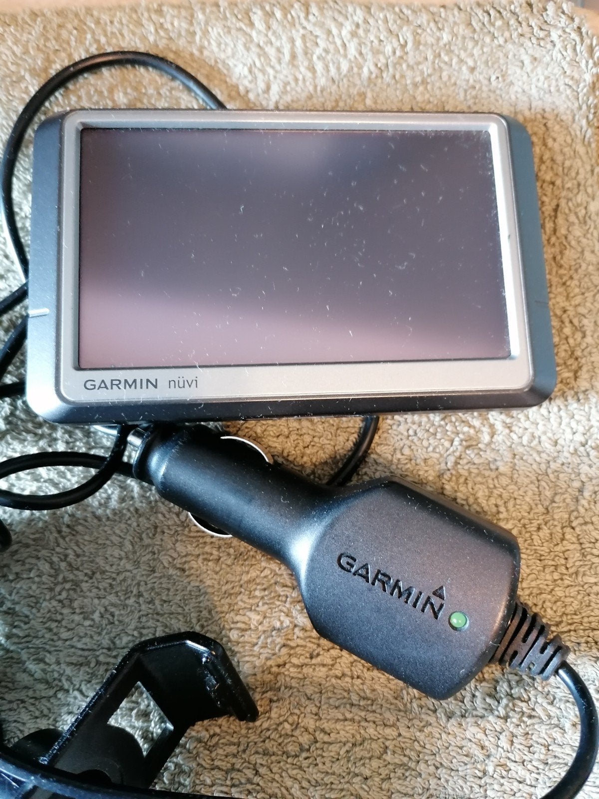 Navigatie Garmin, oplader, en bevestiginghouder, Ophalen
