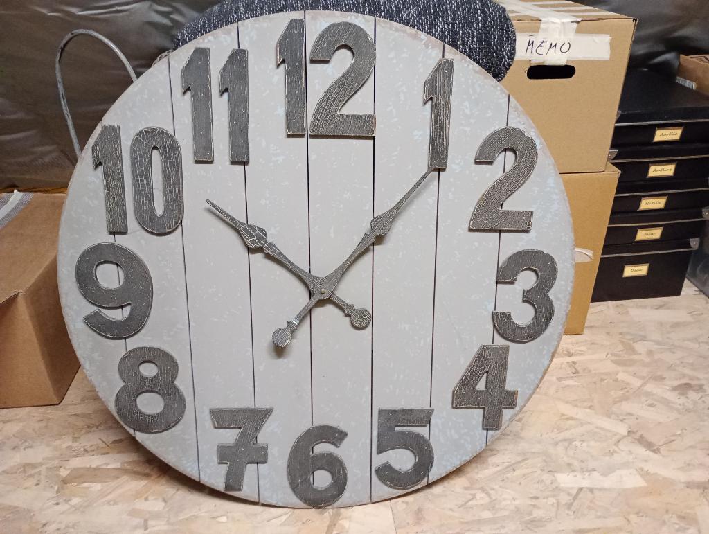 Wandklok in landelijke stijl, Enlèvement, Comme neuf, Horloge murale