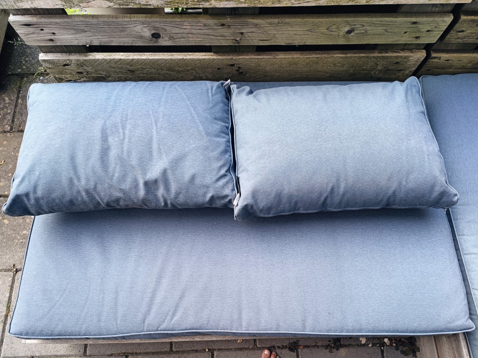 Palletbank kussens Madison, 2 sets, Tuin en Terras, Ophalen