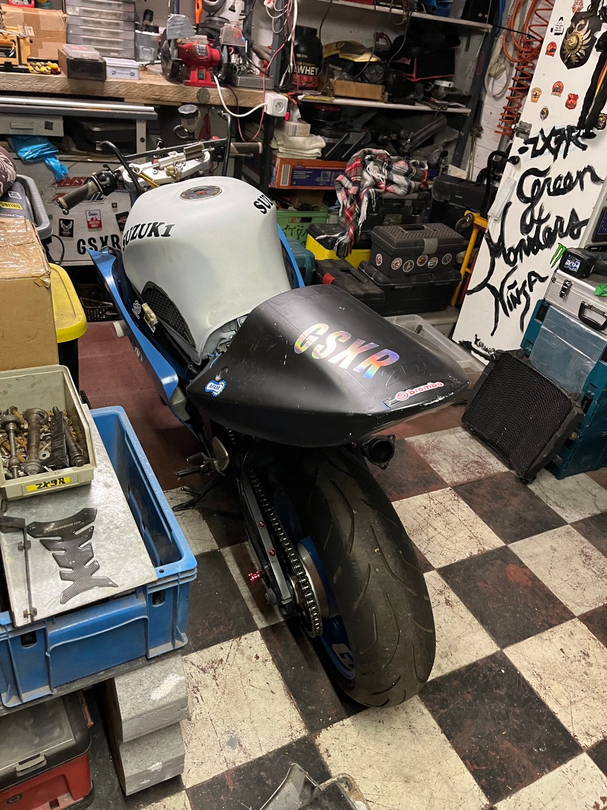 Gsx750r, Motos, 750 cm³, Occasion, Échappement sport, 4 cylindres