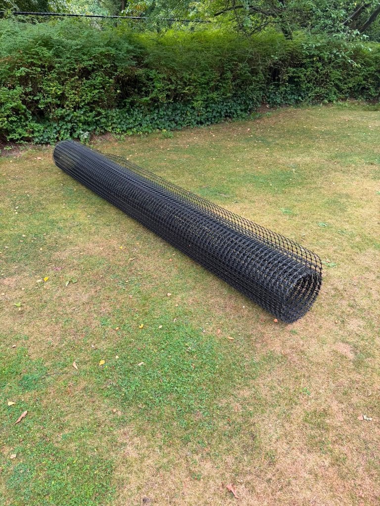 Nieuwe stabilisatiemat 5,90 x 3,90 meter - nooit gebruikt, Tuin en Terras, Ophalen, Overige materialen, Zwart, Overige typen