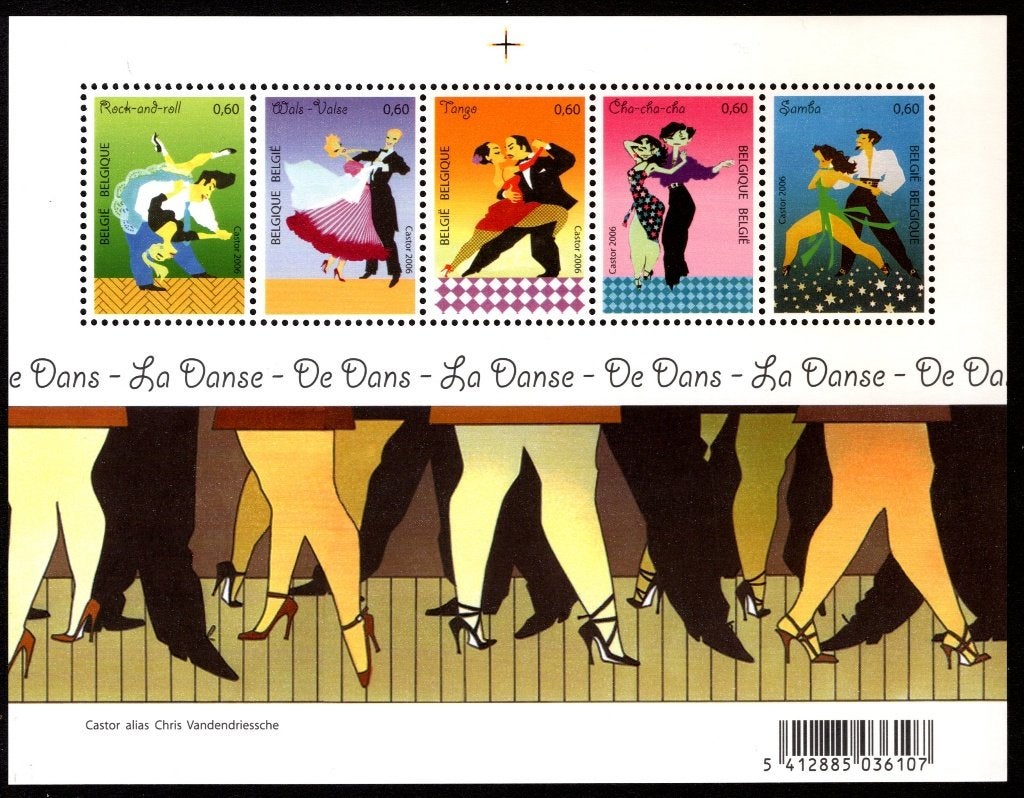 BL136 MNH 2006 - De dans, Ophalen of Verzenden, Postfris, Postfris
