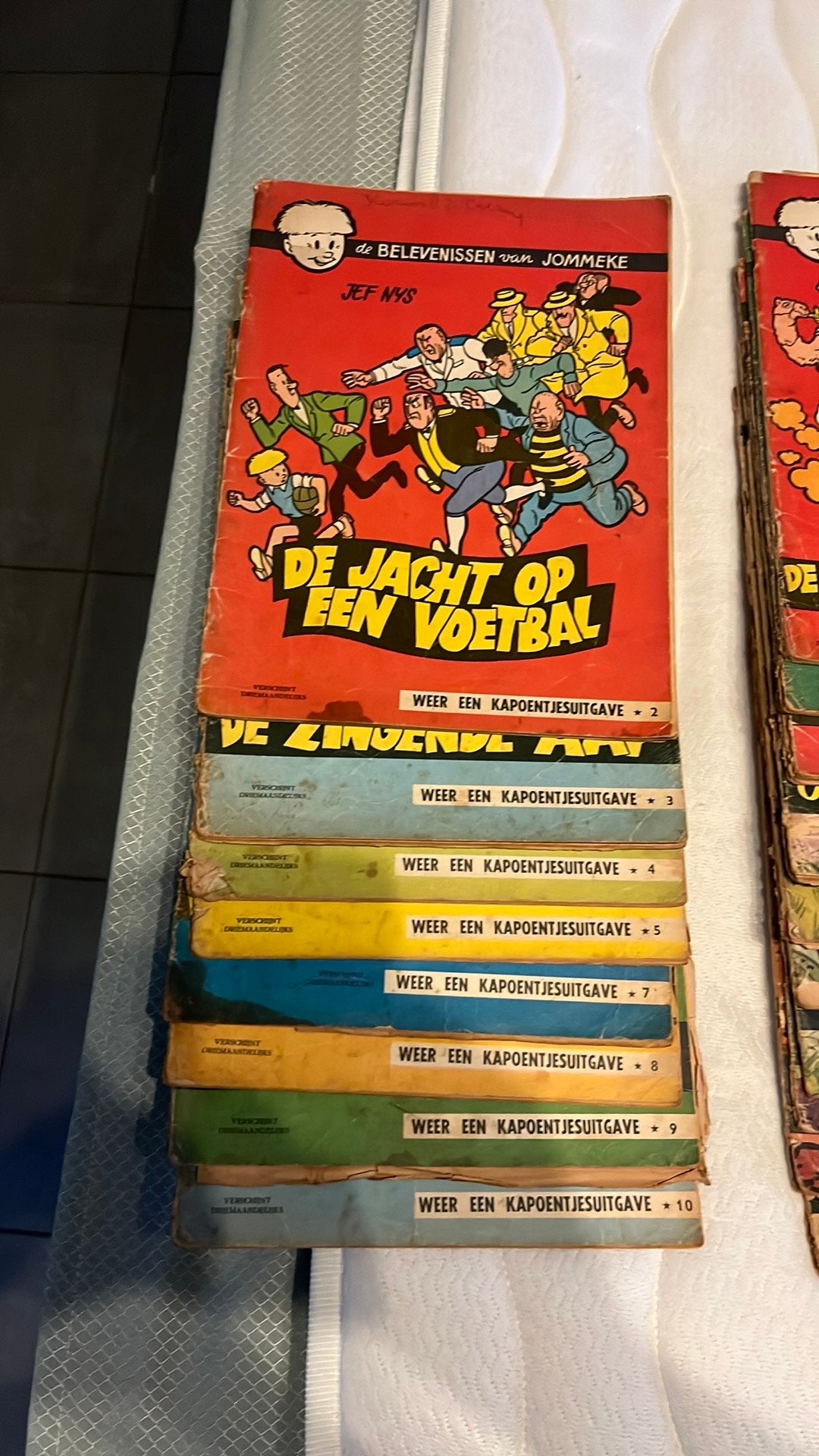 De belevenissen van jommeke, Boeken, Stripverhalen, Meerdere stripboeken, Ophalen, Gelezen