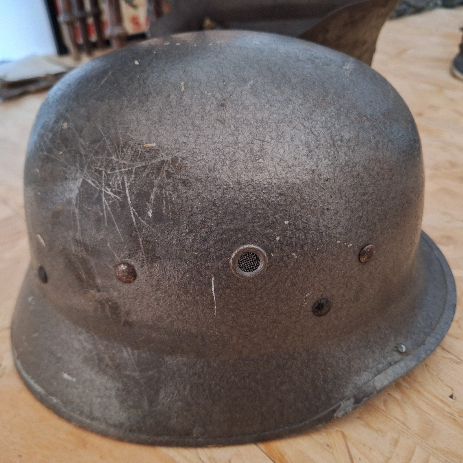 Casque allemand de pompier et/ou de police, Enlèvement ou Envoi, Gendarmerie, Casque ou Béret