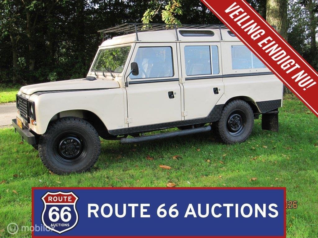 Land Rover Santana 109 Super | 1983 | Route 66 Auctions, Achat, Land Rover, Entreprise, Boîte manuelle