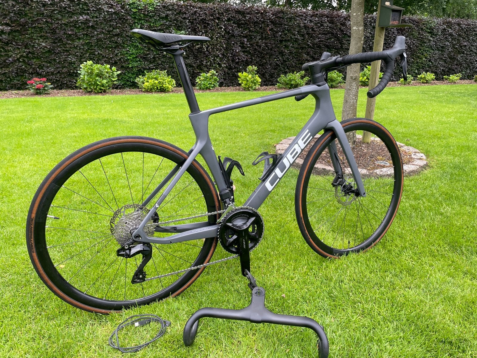 Cube Agree c62, Fietsen en Brommers, Gebruikt, Carbon, Meer dan 20 versnellingen, Schijfrem