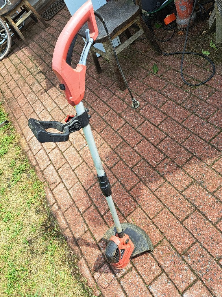 Trimmer gras, Ophalen