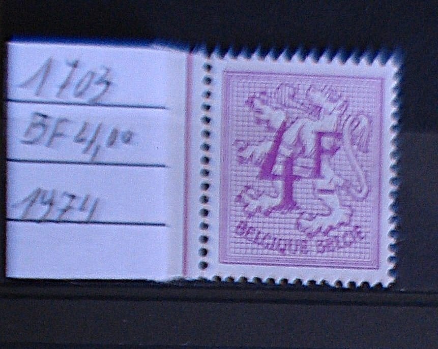 Belgique  1703 **/mnh, Neuf, Non oblitéré, Gomme originale, Envoi